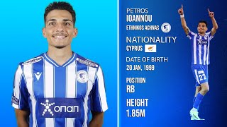 Petros Ioannou ● Ethnikos Achnas ● RB ● 2023/2024