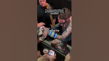 Thumbnail of Post Malone GAVE AWAY His Guitar... 😭