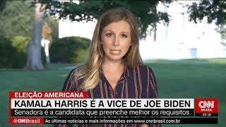 Whitney Wild, analista da CNN Internacional, participa do "Jornal da CNN" (11/08/20) | CNN Brasil