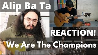 Professional Musician's FIRST TIME REACTION to Alip Ba Ta - We Are The Champions