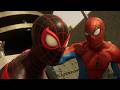 MARVEL'S SPIDER-MAN 2: PETER'S SPIDER-MAN &amp; MILES' SPIDER-MAN BATTLED SCORPION &amp; KRAVEN'S SOLDIERS!