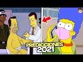 8 PREDICCIONES NUEVAS de Los Simpson 2021