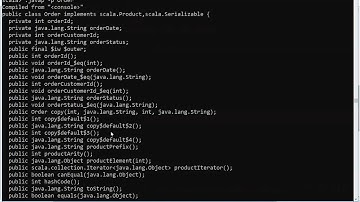 Spark Data Frames and Data Sets - Getting Started - Recap of Case Classes
