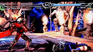 Scv - creation : Sub-Zero mkx vs  T - Sektor