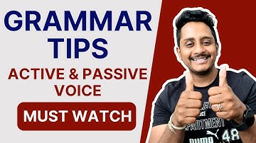 Active And Passive Voice - Grammar Tips | Must Watch | Skills Academy of English