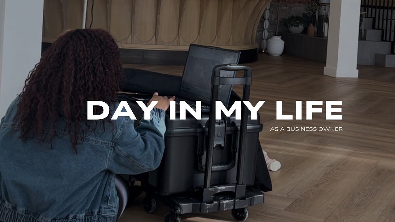 A Day in the Life of a Small Business Owner - YouTube