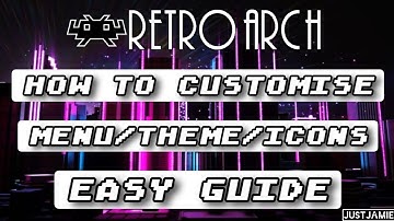 Retroarch☆How to Customize Retroarch Menu, Themes, and Icons #retroarch #emulator #frontend