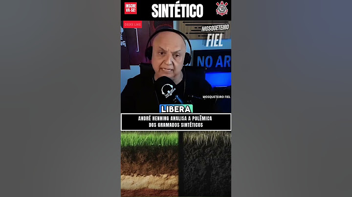 ANDRÉ HENNING e a polêmica do gramado sintético #timão #paulistão #futebol #corinthians