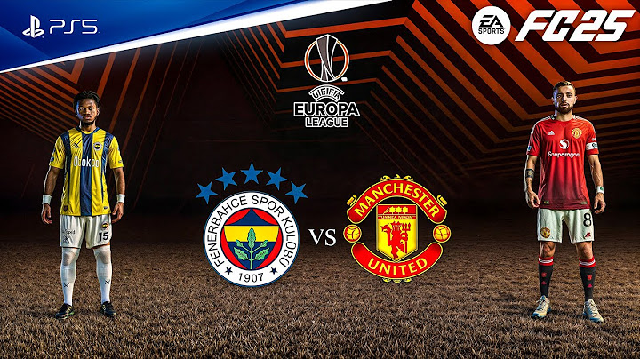 FC 25 - Fenerbahce vs. Manchester United | UEFA Europa League 24/25 Full Match | PS5™ [4K60]