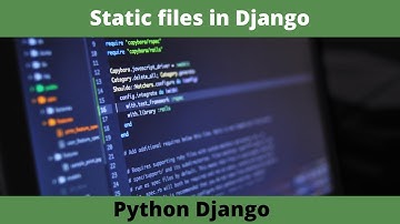 Static files in Django // media file python django