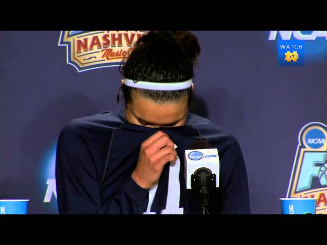 WBB - National Semifinal vs. Maryland Post Game Press Conference