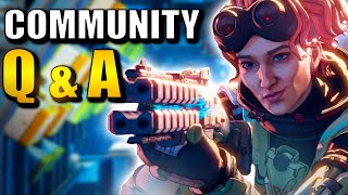 ANSWERING COMMUNITY QUESTIONS! | APEX LEGENDS SEASON 9 GAMEPLAY!