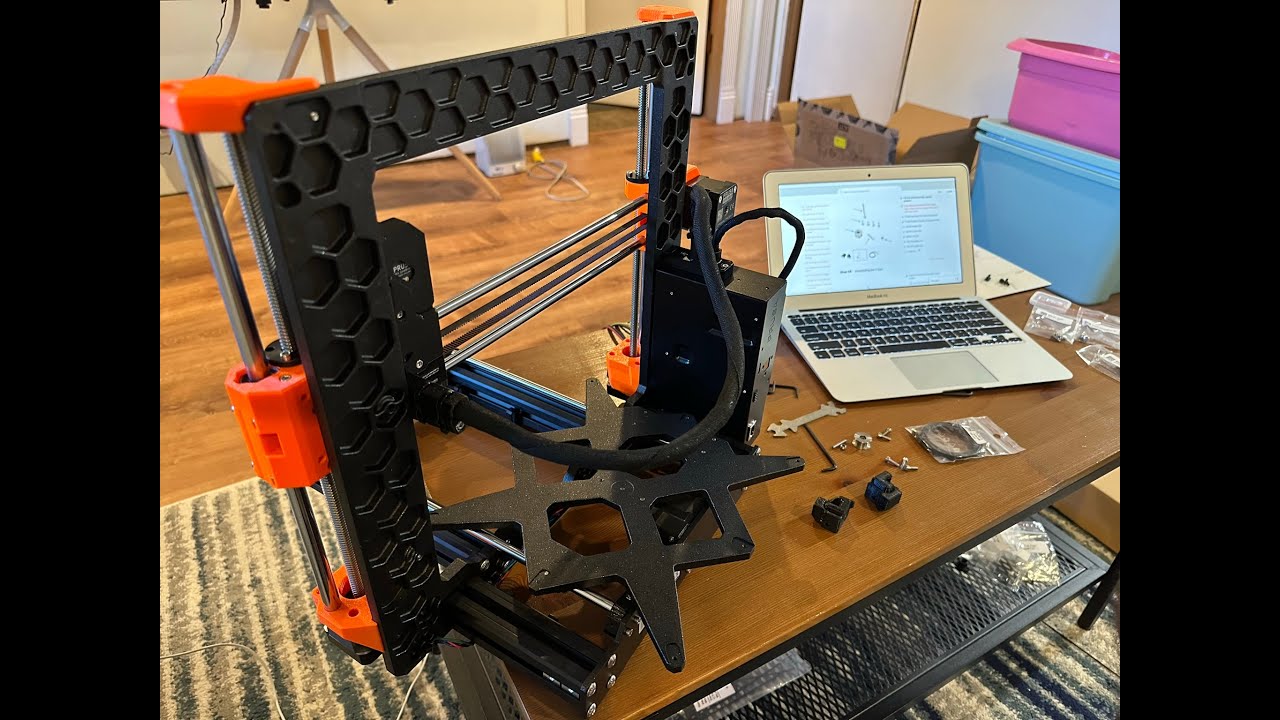 I bought a 3D Printer. Prusa MK4 build video. - YouTube