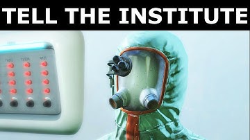 Fallout 4 Far Harbor - Tell The Institute About The Synth Refuge