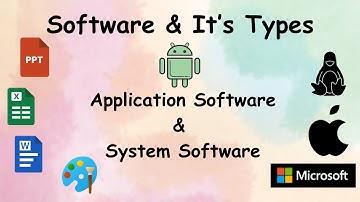 Software and it