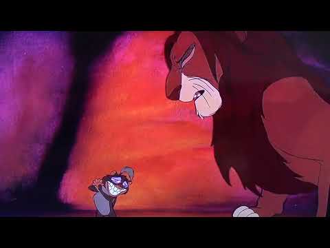 Simba save's Timon and Pumbaa from the White Jackal in disguise