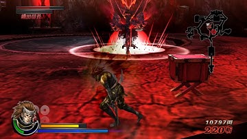 Sengoku Basara 3 Utage: Level 1, No Accessories, No Ally Challenge in Honnoji with Sarutobi