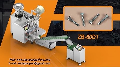 Screw Bagging Machine | Auto Screw Sorting Bagging Machine