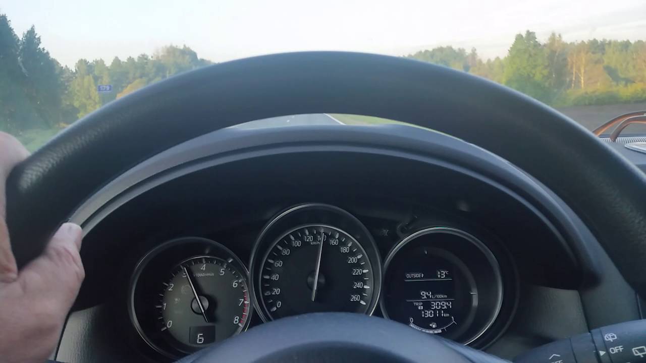 Расход топлива на мазда сх-5 - YouTube