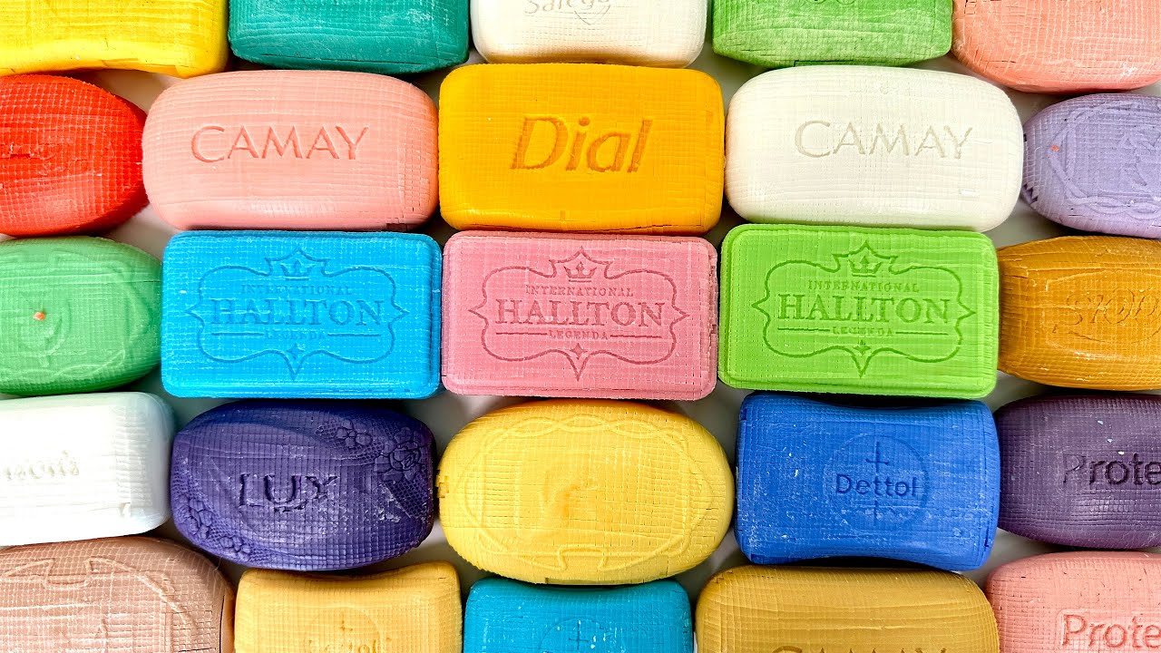 ASMR Cutting Soap Cubes #1 立方体石鹸のカット | ASMR Soap.