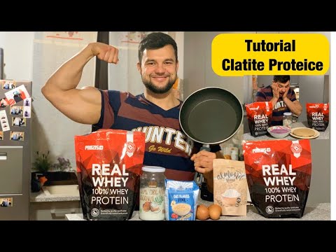 Tutorial Clatite Proteice//Reteta si cum le fac eu