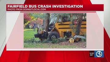 Video: Students, bus driver injured after school bus crashes into tree