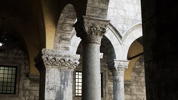 A new Sponza scene by Intel rendered with UE5 using only Lumen