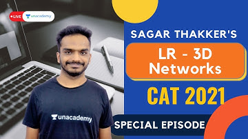 CAT 2021 | The Beginning | LR - 3D Networks | With Sagar Thakker | On Unacademy