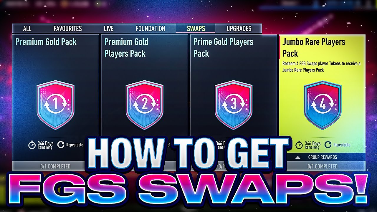 HOW TO GET FGS SWAPS TOKENS! FIFA 22