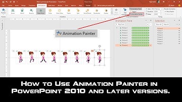 How to use Animation Painter & Selection Pane in PowerPoint Tutorial - Lesson 8