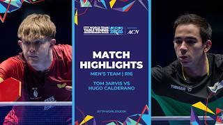 Tom Jarvis vs Hugo Calderano | MT - R16 | #ITTFWorlds2026 screenshot 2