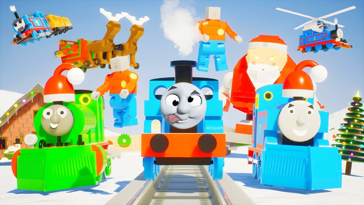 Thomas & Friends Brick Rigs Christmas Adventures!