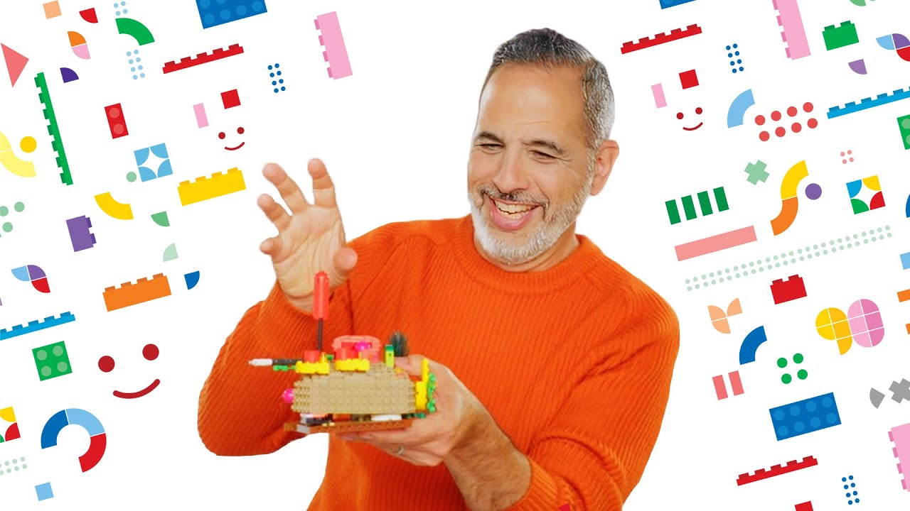 Ottolenghi builds the ultimate LEGO brick sandwich! | 90 Second LEGO Challenge