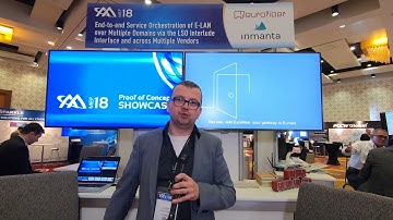 MEF18 PoC - End-to-End Service Orchestration of E-LAN over Multiple Domains via LSO Interlude