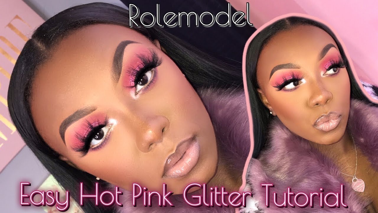 TUTORIAL: HOT PINK GLITTER + Fake & Jealous Friends | Rolemodel