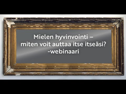 Video: Kuinka Mobilisoida Itseäsi