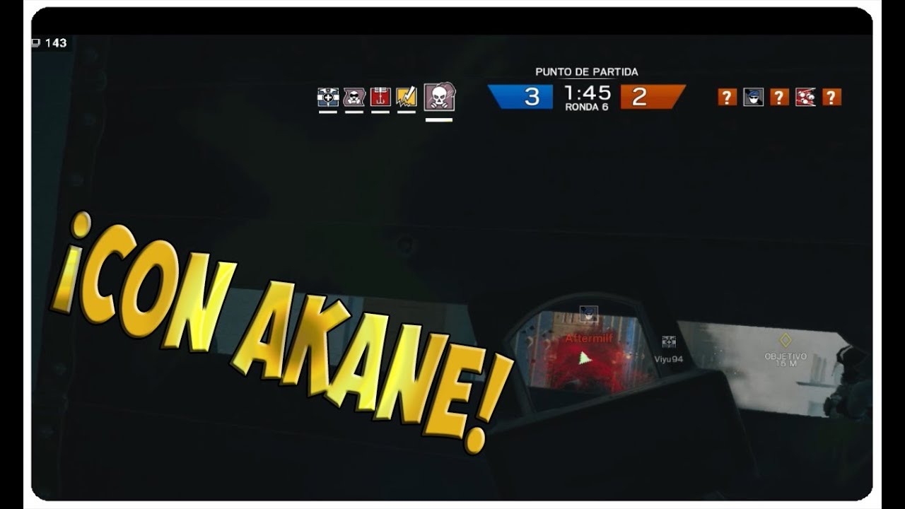 RAINBOW SIX SIEGE - ¡CON AKANE! - GAMEPLAY ESPAÑOL