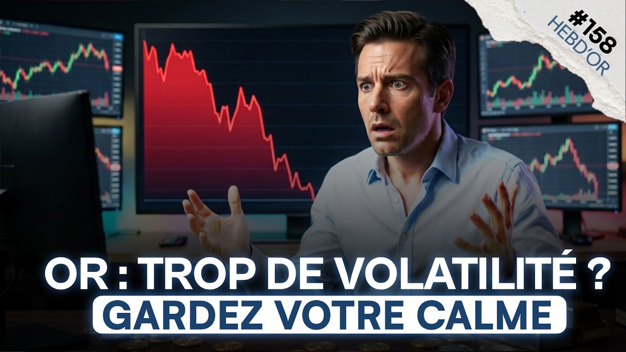 Les métaux précieux s'effondrent en mars 2026 | Ce qu'il faut savoir | Hebd'Or #158
