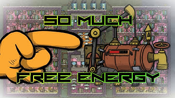 Oxygen Not Included Tutorial - HUGE Free Energy From Sour Gas!