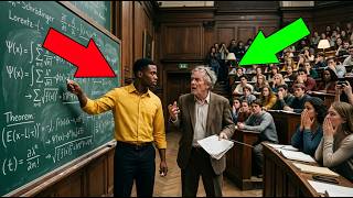 Famous Professor Tries to Fail the Black Student, But His Genius Shocks the Entire University Profile
