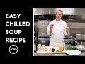 Cold Soup Recipe with Shrimp by Master Chef Robert Del Grande