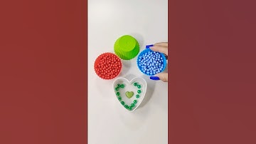 💚♥️💙Reverse Video ♡ Beads ♡ #asmr #satisfying #reverse