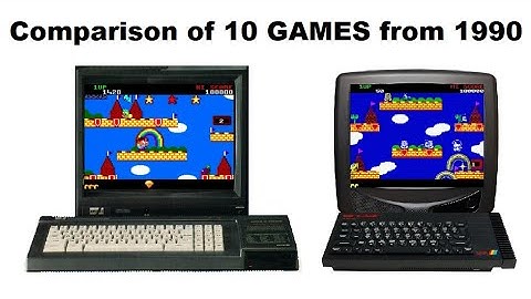 ZX SPECTRUM and AMSTRAD CPC time travel 1984-1993 part 7/10 : Comparison of 10 GAMES from 1990