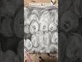 THANK YOU FOR 500!! #art #subscribers #charcoal #creepy #drawing #teeth #weird #anatomy #celebration