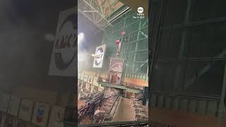 Heavy Rain Falls Inside Houston Astros’ Stadium — Despite Roof Being Closed