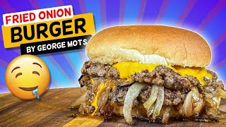 The Oklahoma fried onion burger, or the George Motz burger