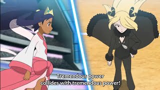 Iris vs Cynthia full battel | Iris lost!!  |Pokémon journeys