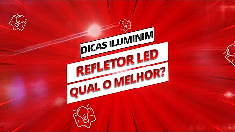 Qual o melhor refletor de LED para área externa?