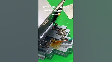 Data Save from Broken iphone12promax #shorts #youtubeshorts