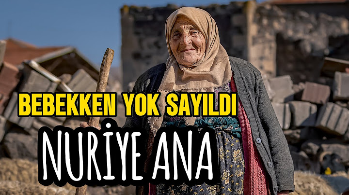 BEBEKKEN  TERK EDİLDİ | NURİYE ANA | AKSARAY / BAĞLI KÖYÜ